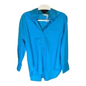 LUSH Oversize Blue Shirt S